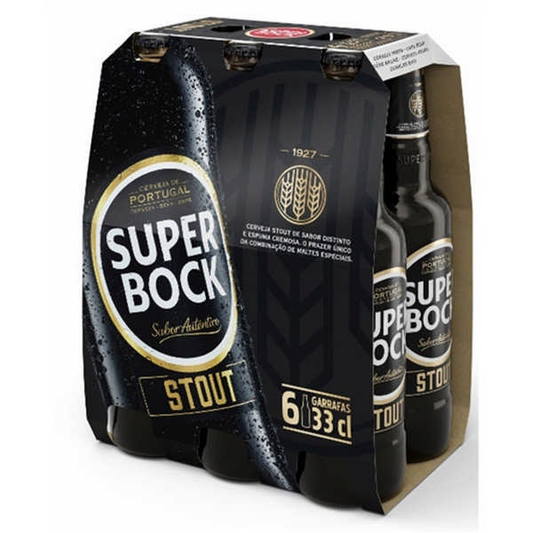 BEER SUPER BOCK STOUT 6X33CL