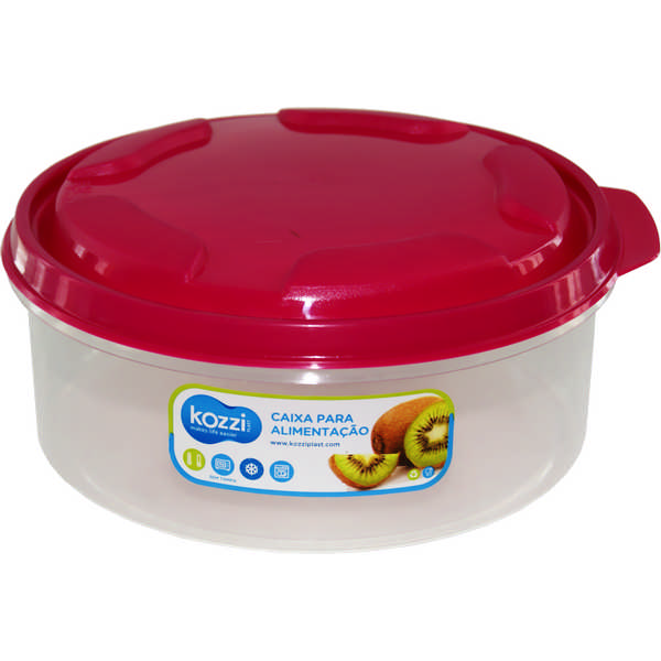 BOX PLAST. RED.18.261