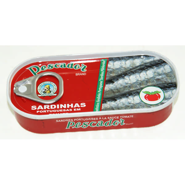 SARDINES PESCADOR TOMATO 56G