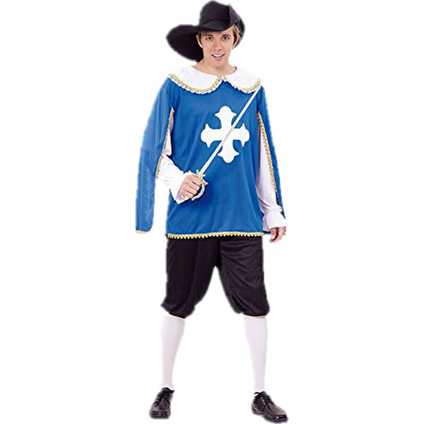 CARNIVAL COSTUME MOSQUETEIRO 100%P.86819