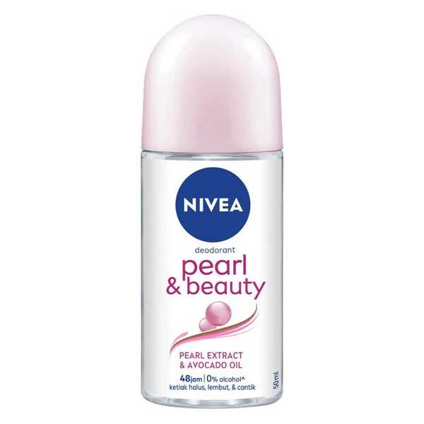 DEODORANT NIVEA R-ON W.PEARL&BEA.50M