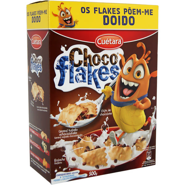 COOKIES CUETARA CHOCO FLAKES 500G