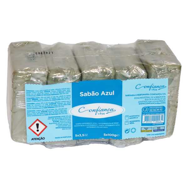 SOAP CONFIANÇA AZUL.OF.5X100G