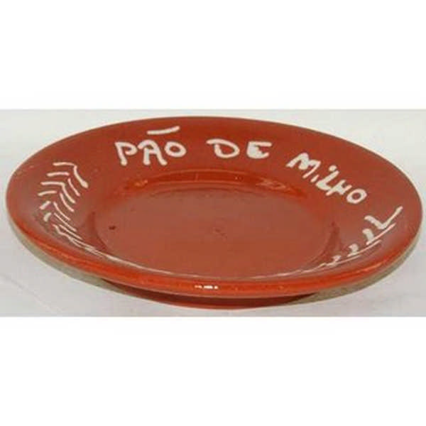 DISH BREAD CORN TERRACOTTA