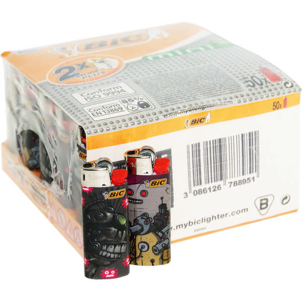 LIGHTER BIC MINI J25 LISO PK50