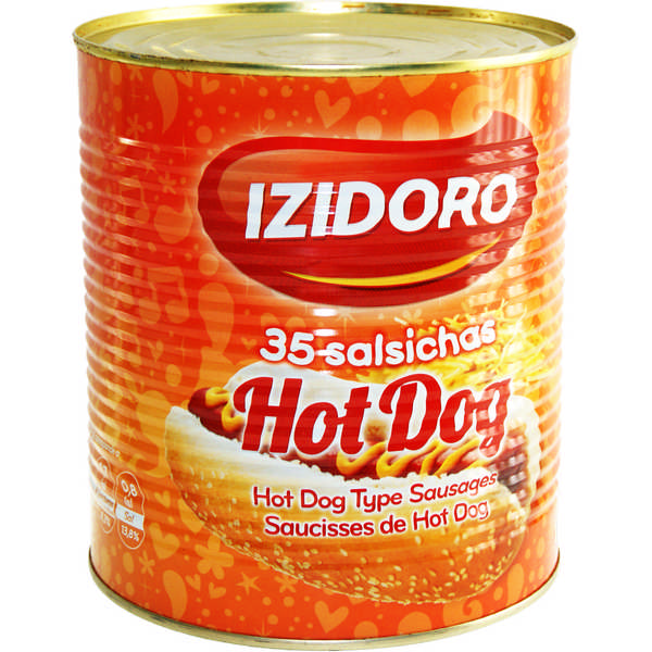 SAUSAGES IZIDORO H-DOG 35UN 2