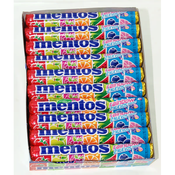 DRAGEES MENTOS RAINBOW 20X37