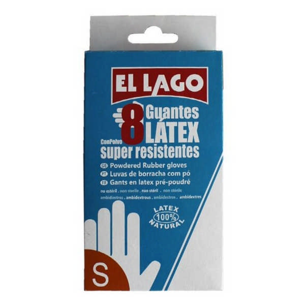 GLOVES LATEX EL LAGO(S)CX8 9810