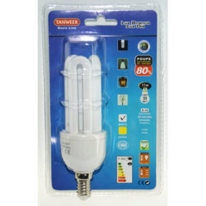 LAMPADA TANWEER 3U 11W E-14 92282