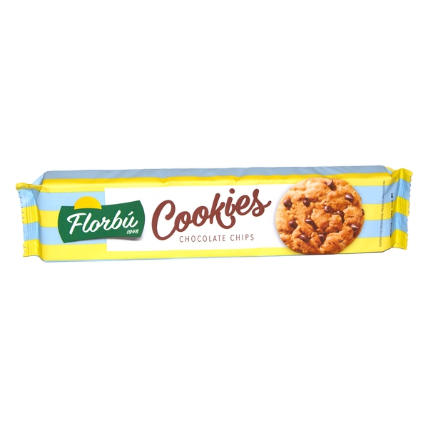 COOKIES FLORBU CHIPS CHOC.120G
