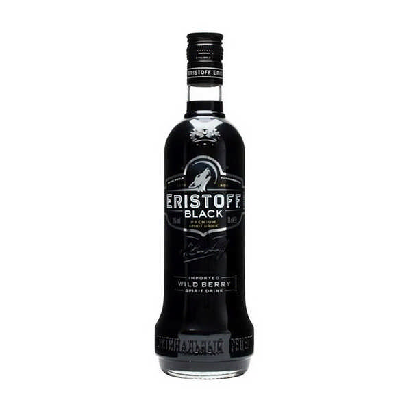 VODKA ERISTOFF BLACK 70CL