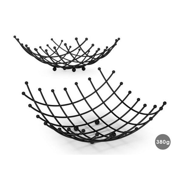 FRUIT BOWL BLACK 380G 11404