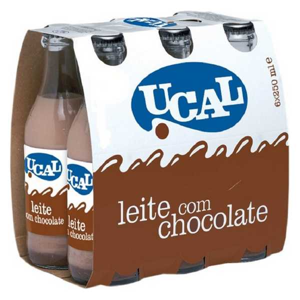 MILK UCAL CHOC.GF 6X250ML