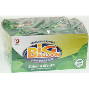 PASTILHAS BIG BALLOON MENTA 100