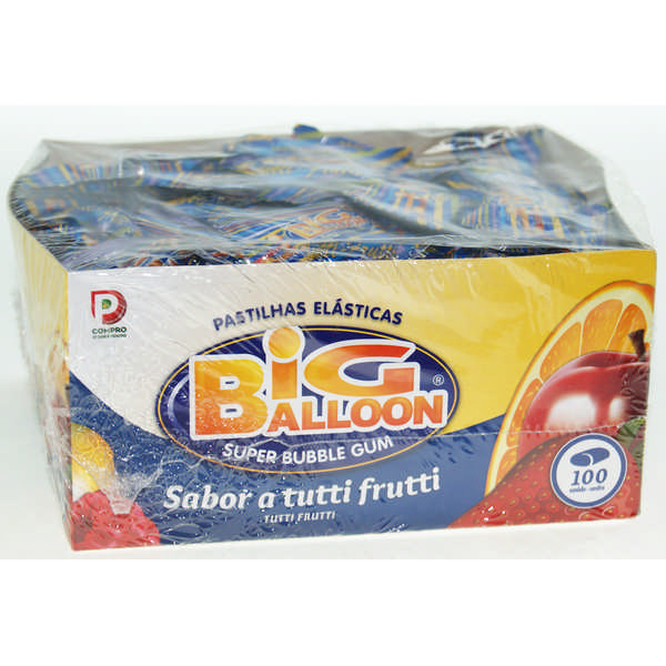 GUM BIG BALLOON T/FRUTTI 100