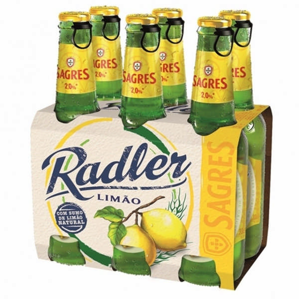 BEER SAGRES RADLER LEMON 6X33C