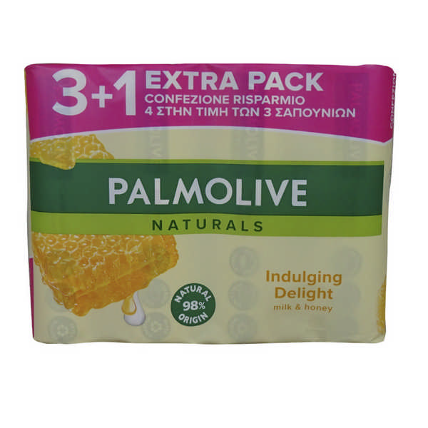 SOAP PALMOLIVE LEIT&MEL 90G 3+1