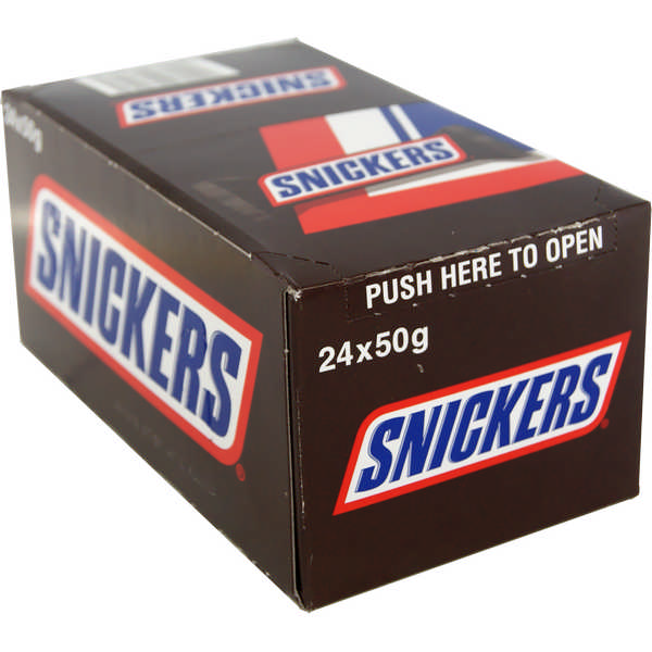 CHOCOLATE SNICKERS 24X50G
