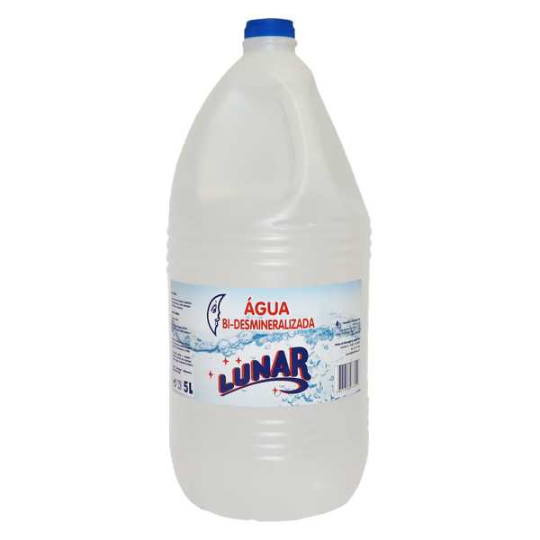 AGUA/ DESMINERALIZADA LUNAR 5L