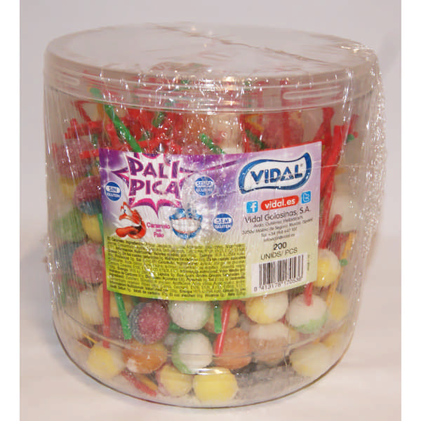 CHUPAS VIDAL PALI PICA 200UN