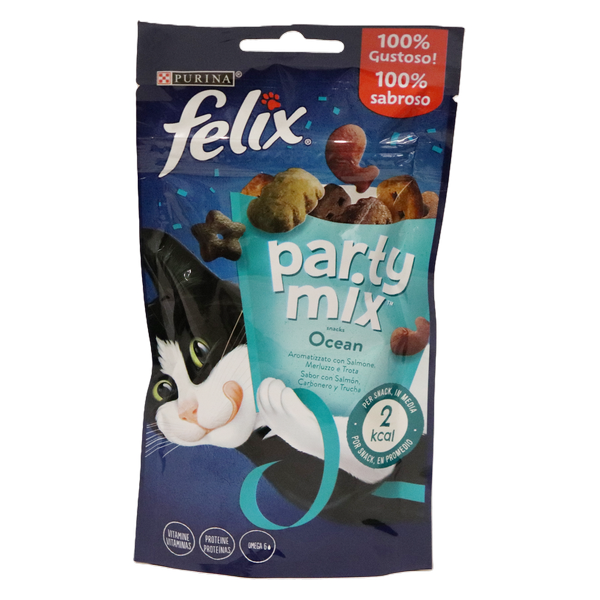 FELIX CAT SNACK P.MIX OCEAN 60G