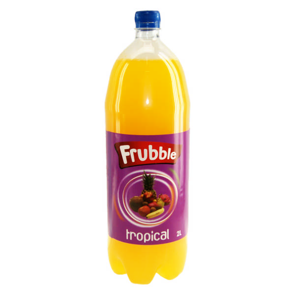 SOFTDRINK FRUBBLE TROPICAL S/G.2L