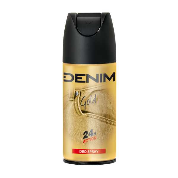 DEODORANT DENIM SPR GOLD 150ML