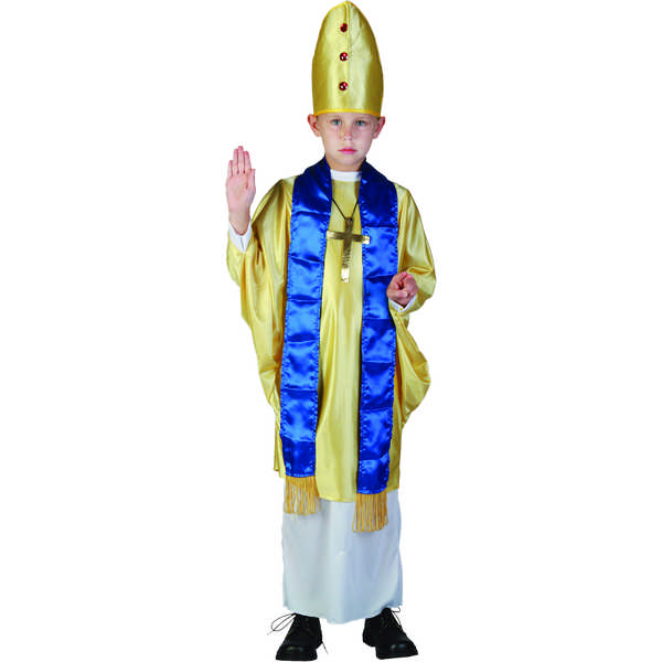 CARNIVAL COSTUME BISPO 100%POLIEST. 8105