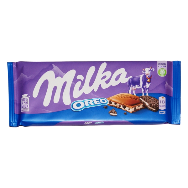 CHOCOLATE MILKA OREO 100G