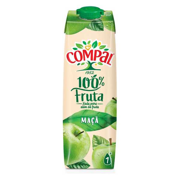 100% COMPAL FR.MAÇA PR 1L
