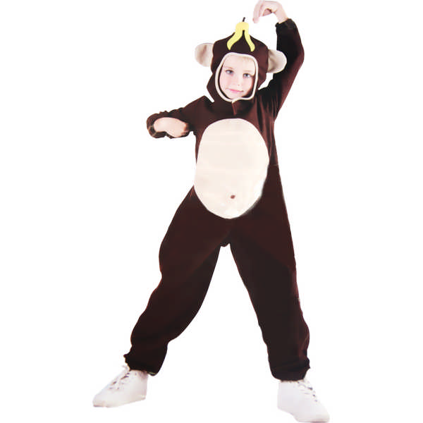 CARNIVAL COSTUME MONKEY 100%POLIES. 8767