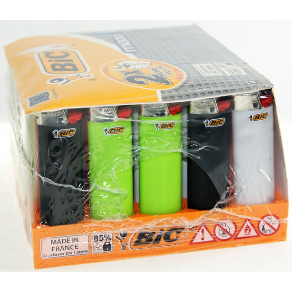 LIGHTER BIC MAXI J26 LISOS PK50