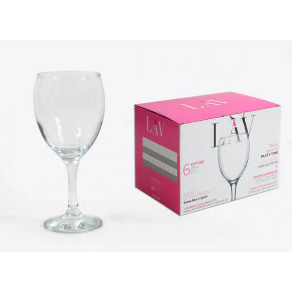 GLASS WATER EMPI.34C CJ6 EMP568F