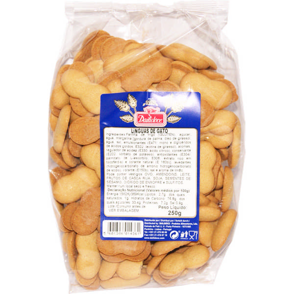 BISCUITS DAILIDOCE LING.GATO 250G
