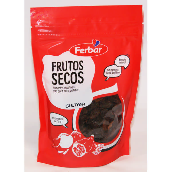 DRIED FRUITS FERBAR SULTANAS SQ.180G