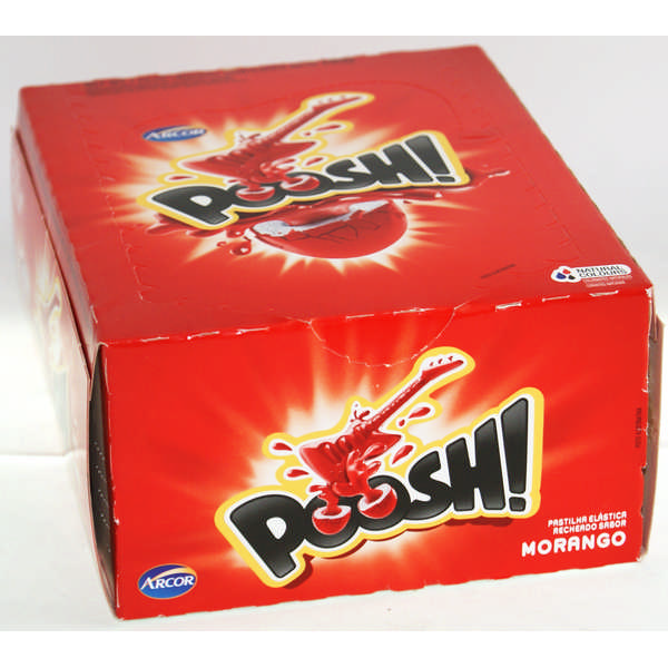 GUM ARCOR POOSH! STRAWBERRY 40