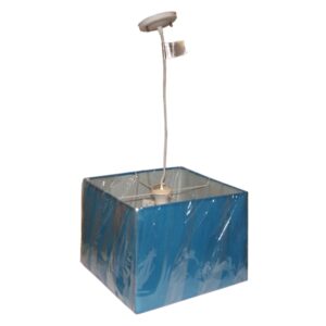 LAMP TECTO QUAD.AZU.35CM 15695