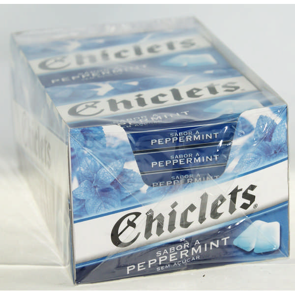 GUM CHICLETS PEPPERMINT 14