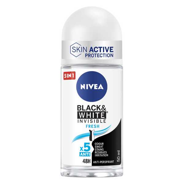 DEODORANT NIVEA R-ON W.B&W.FRESH 50M
