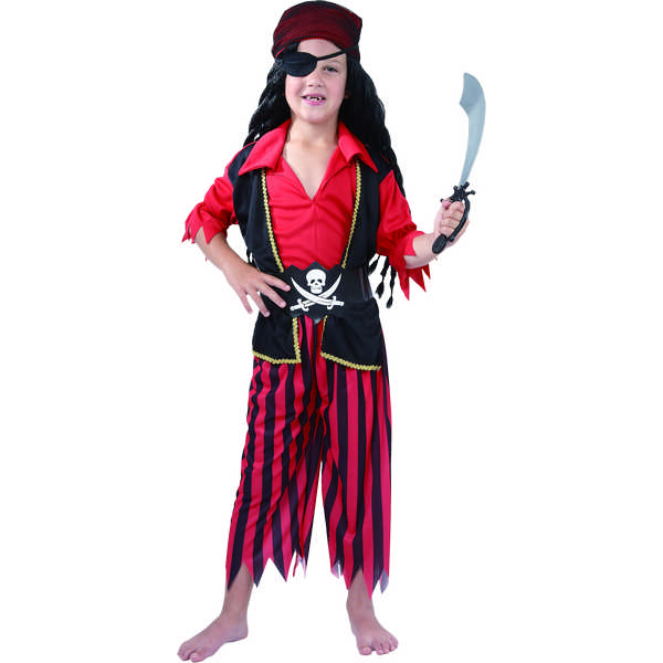 CARNIVAL COSTUME PIRATA 100%POLIES. 8751