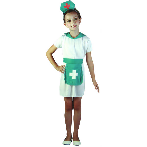 CARNIVAL COSTUME ENFERMEIRA 100%PO.81243