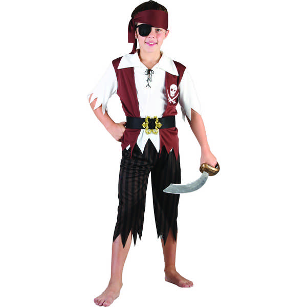 CARNIVAL COSTUME PIRATA 100%POLIES. 8767