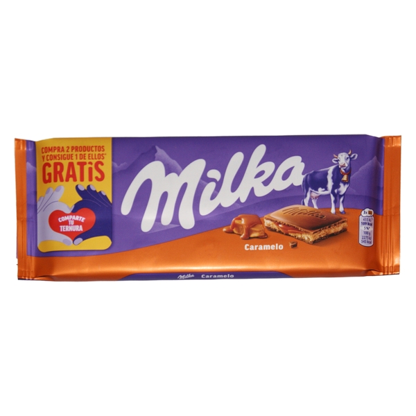 CHOCOLATE MILKA CARAMEL 100G