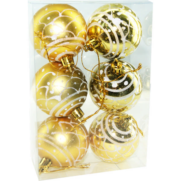 BALL CHRISTMAS 6CM CJ6 N1001