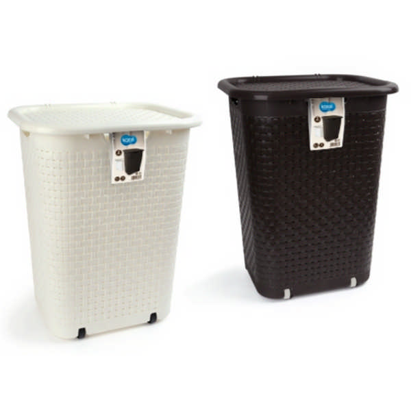 CESTO BAMBU C/T+RODAS 05.940