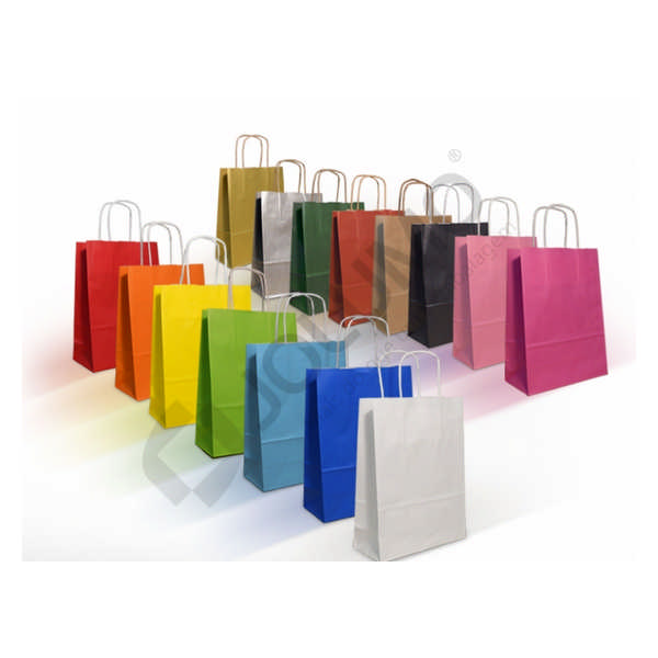 BAG PAPER 24X10X32CM SORT.