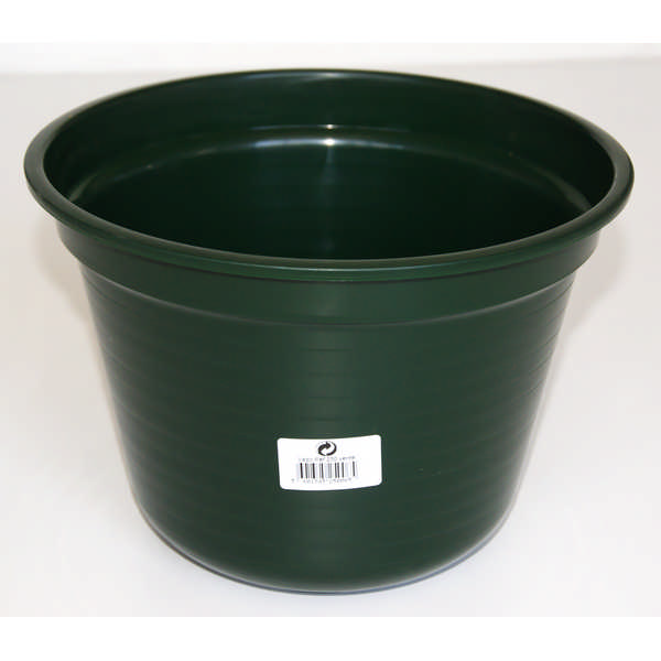 VASE BELL GREEN PLAST.25CM