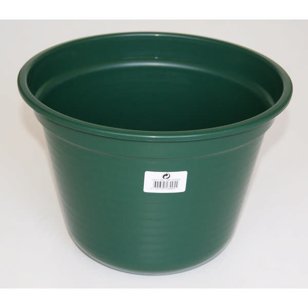 VASE BELL GREEN PLAST.28CM