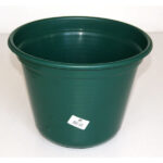 VASE BELL GREEN PLAST.31CM