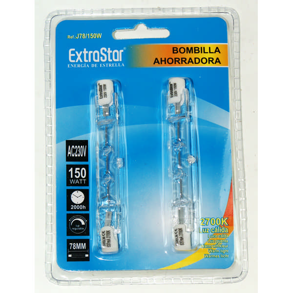 LIGHT BULB E/STAR HAL.150W BL2 J78